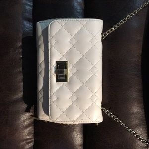White purse